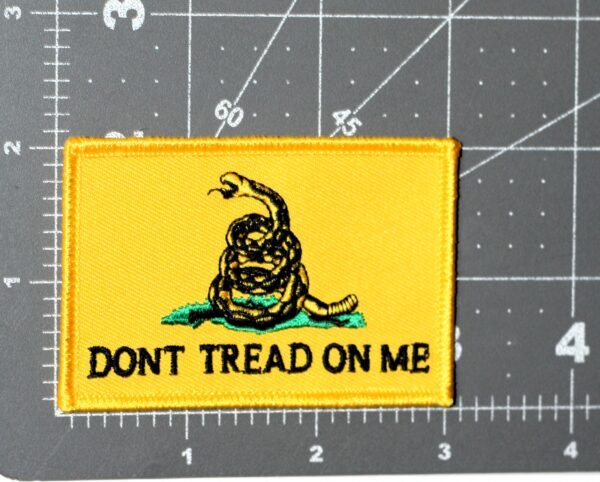 DONT TREAD ON ME GADSDEN FLAG PATCH