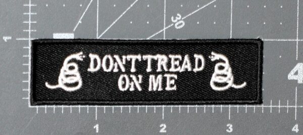 DONT TREAD ON ME BAR PATCH